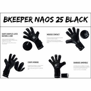 GANTS GB NAOS #25 BLACK BKEEPER