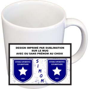 MUG PERSONNALISABLE ES LIVAROTAISE