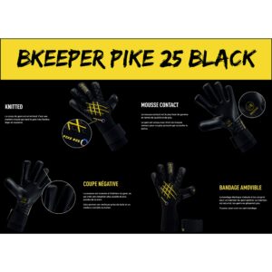 GANTS GB PIKE #25 BLACK BKEEPER