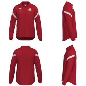 SWEAT 1/4 ZIP KAPPA POLYESTER DOLVOLE AC BEUZEVILLE