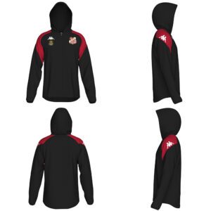 VESTE CAPUCHE ZIPPÉE KAPPA COTON LIANTOZI AC BEUZEVILLE